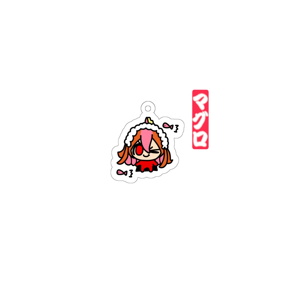 スシガール🐟アクリルキーホルダー(小)