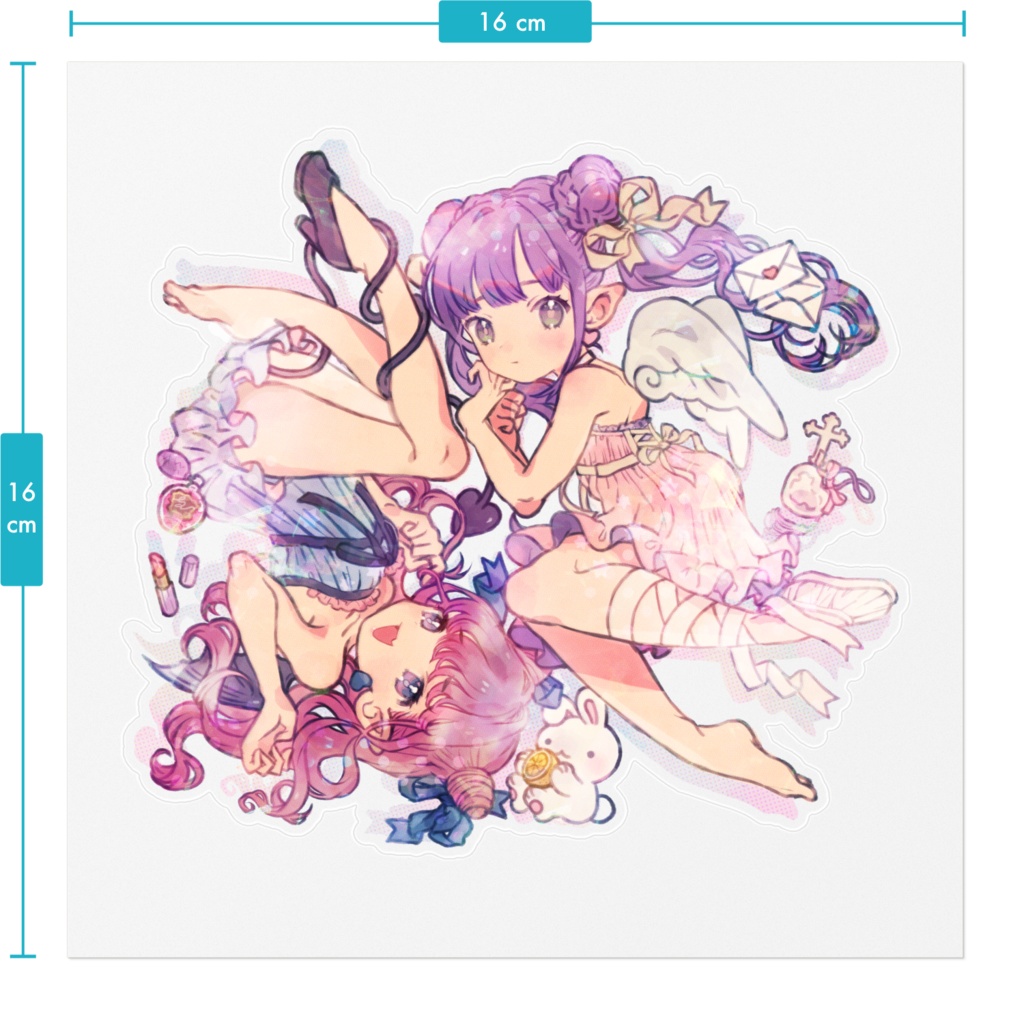 △noneNoNeシール