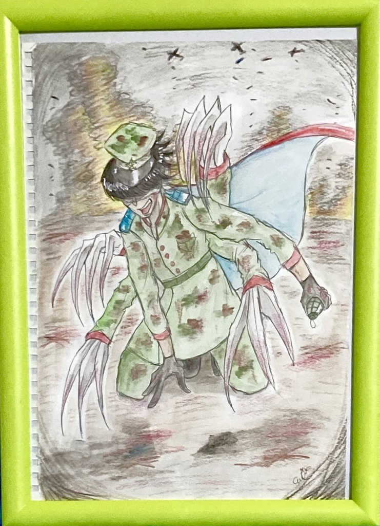 スィエールプ軍曹　原画　A4