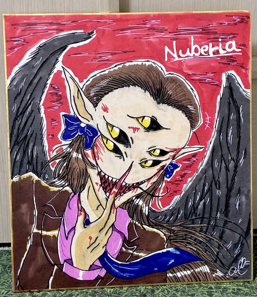 ヌーベリア原画大色紙　おまけ付き
