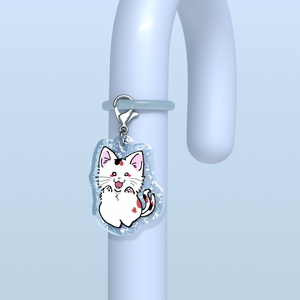 猫又ちゃんめじるしチャーム