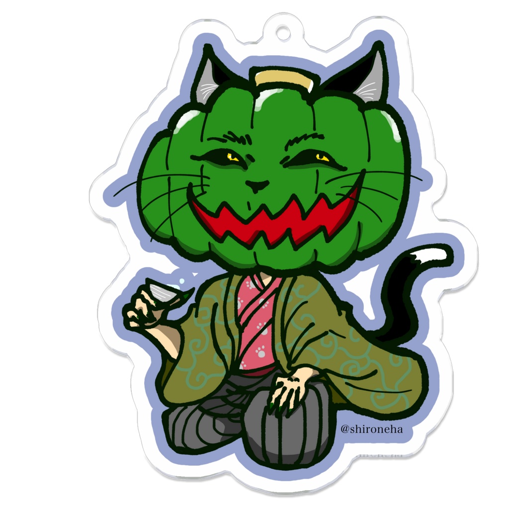 黒皮猫太さんアクリルキーホルダー