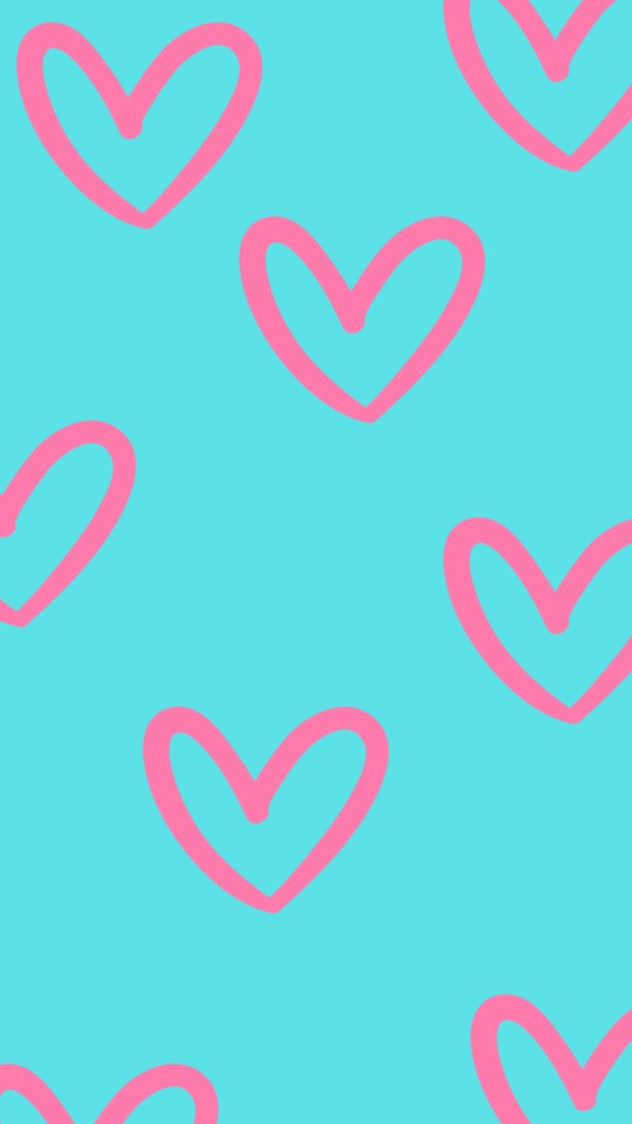 heart wallpaper_bluexpink