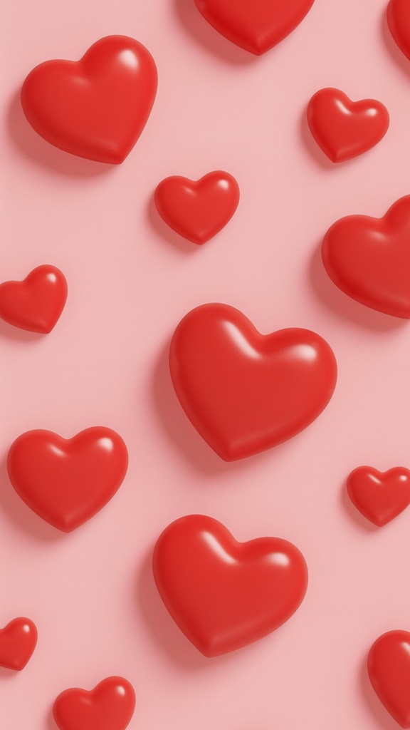 Heart Wallpaper – Pink and Red heart