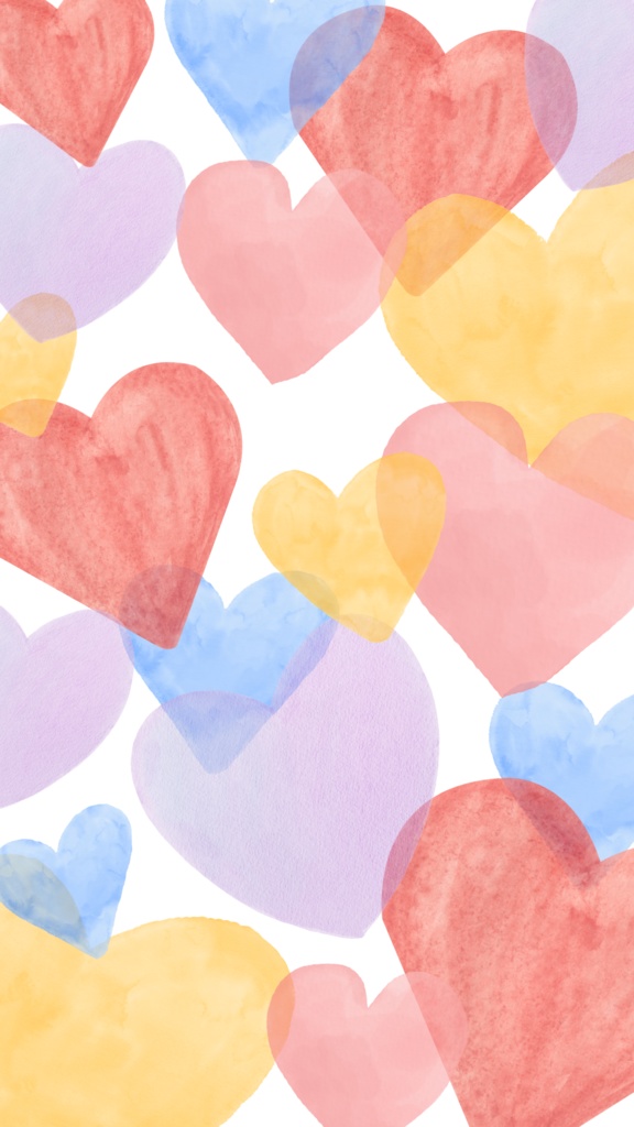 Heart Wallpaper –water color