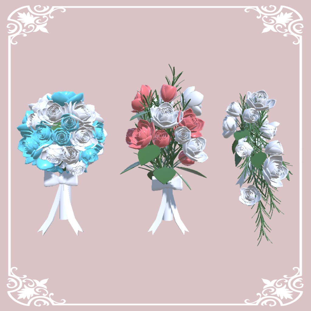 結婚式を挙げよう!ウェディングアセット(95点)