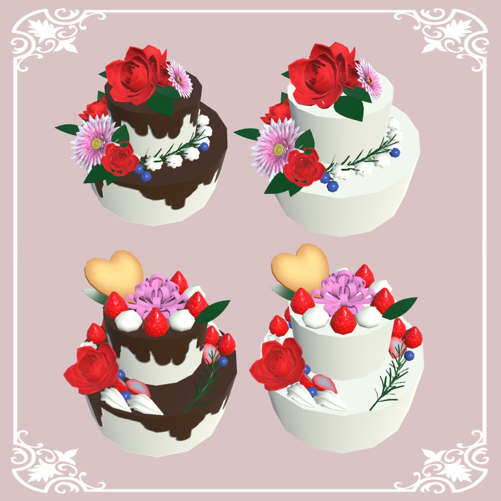 結婚式を挙げよう!ウェディングアセット(95点)