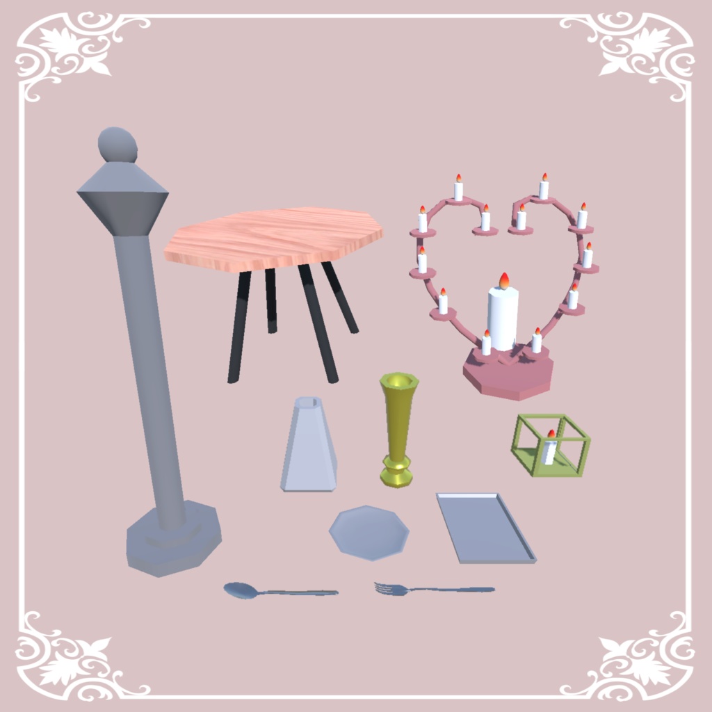 結婚式を挙げよう!ウェディングアセット(95点)