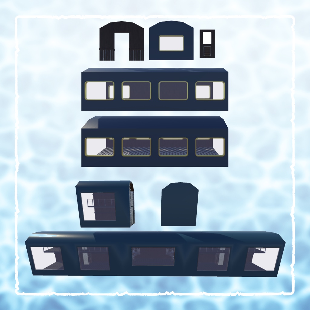 海底列車の隠れバー