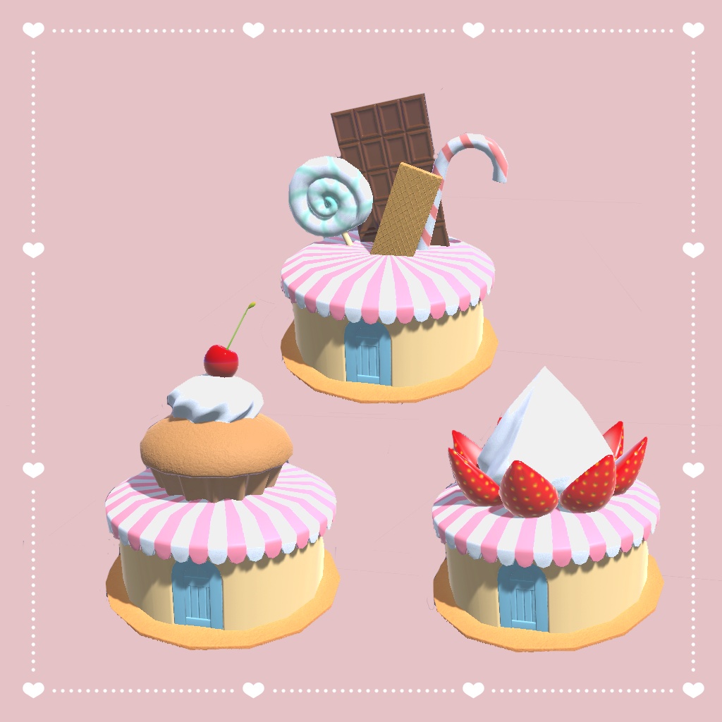 スイーツ遊園地セット