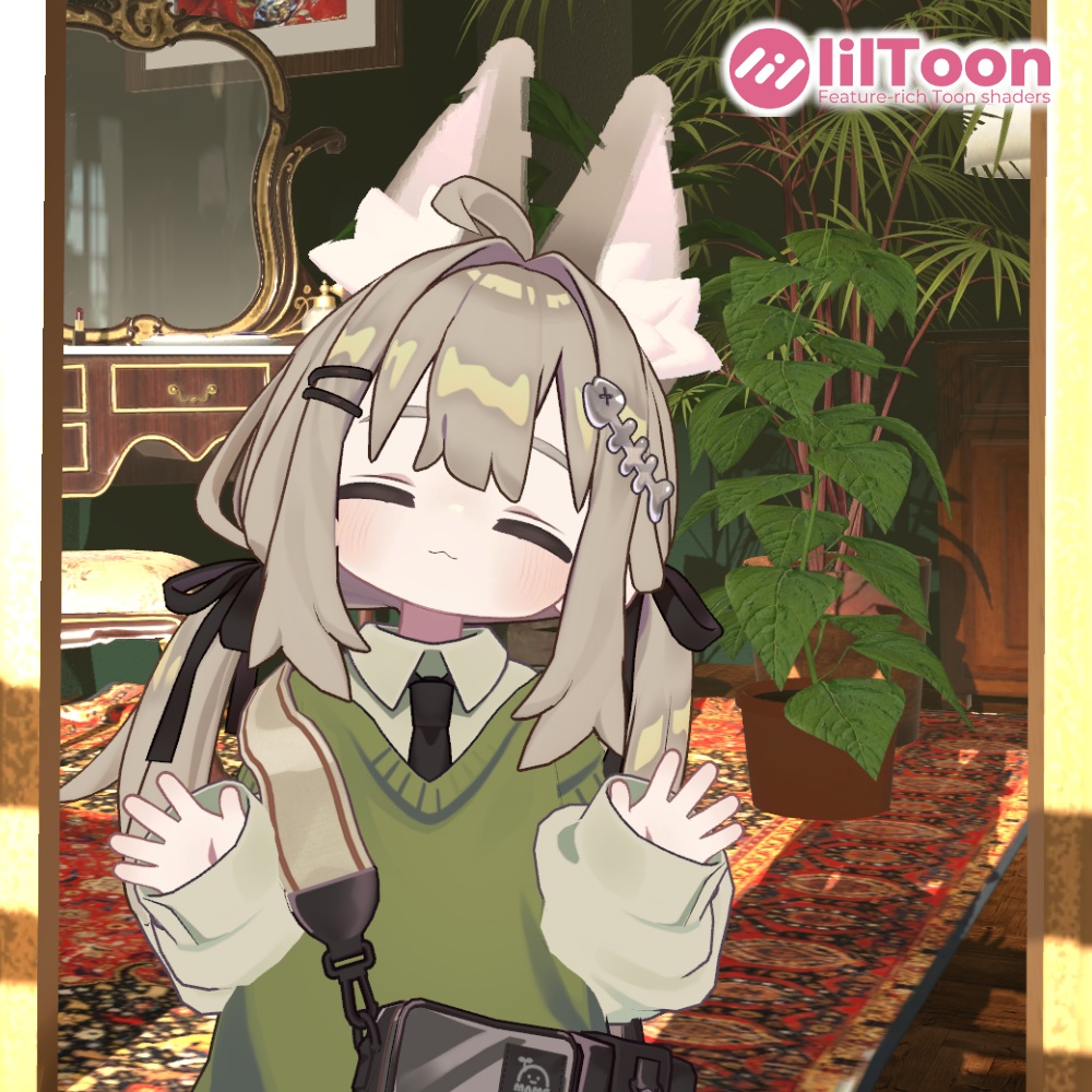 みつあみリングヘア&イヤー - キプフェル対応 / MA設定済み