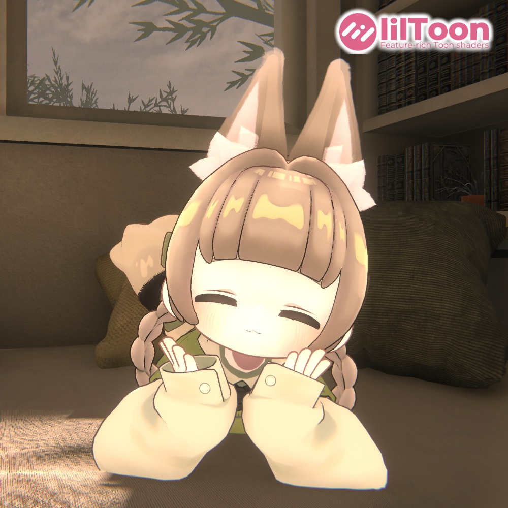 みつあみリングヘア&イヤー - キプフェル対応 / MA設定済み