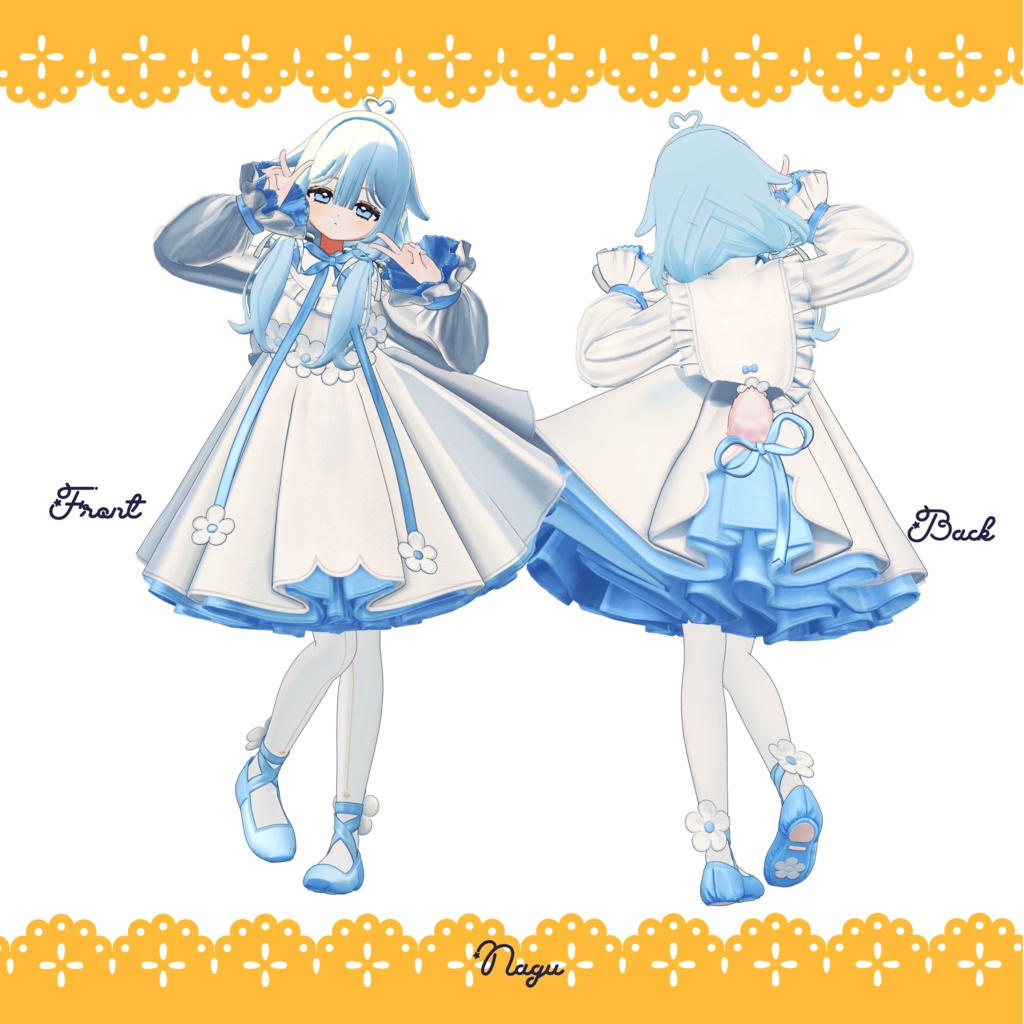 ツインループヘア - フィユエ・キプフェルetc対応 / MA設定済み