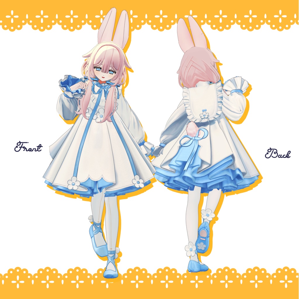 ツインループヘア - フィユエ・キプフェルetc対応 / MA設定済み