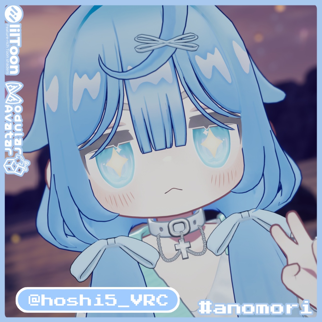 ツインループヘア - しらつめ・キプフェルetc対応 / MA設定済み