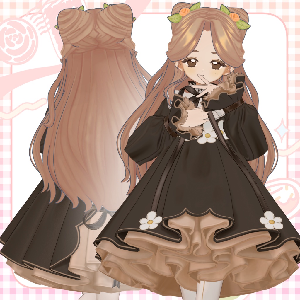 MilkyPuffHair ミルキーパフヘアー - フィユエ対応 / MA設定済み