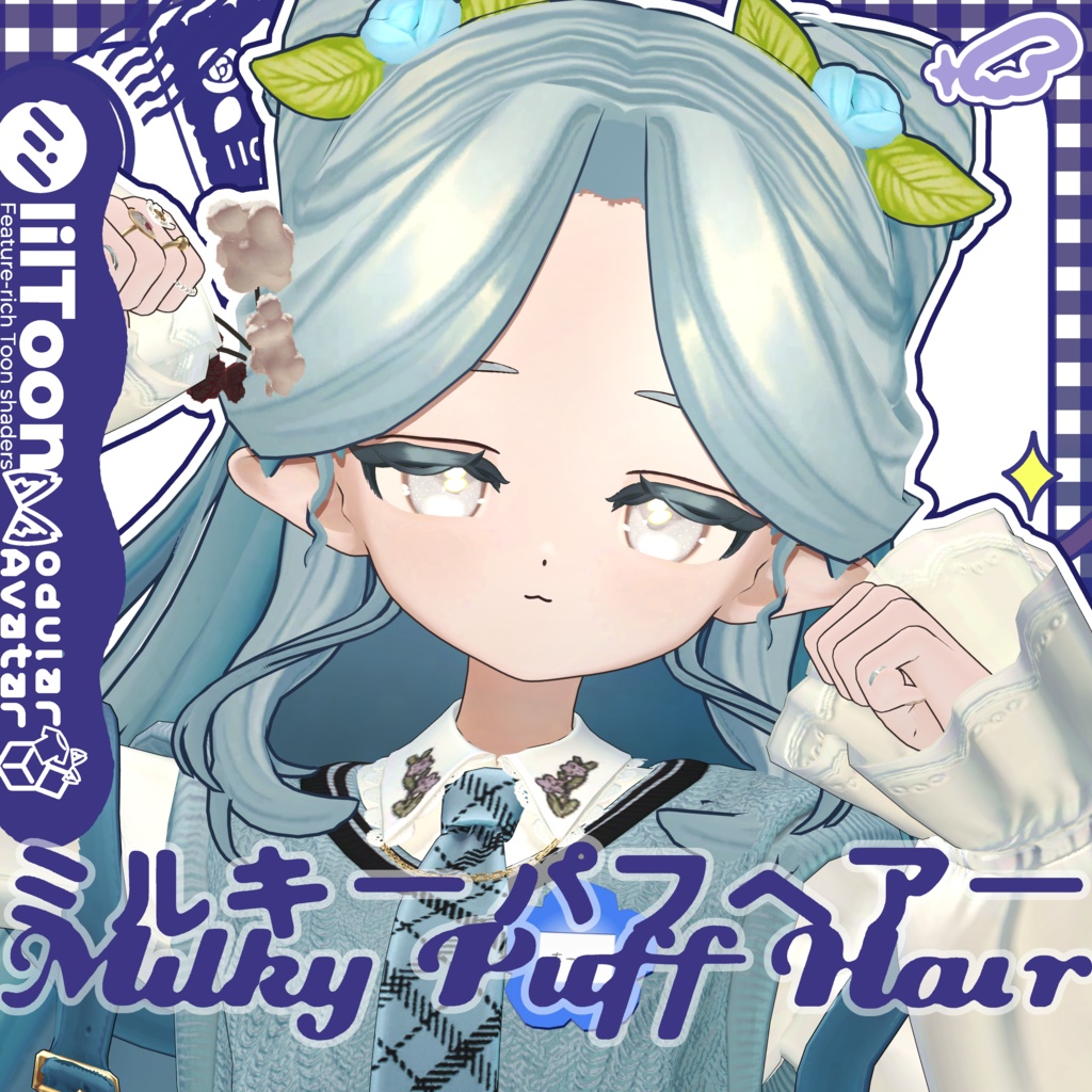 MilkyPuffHair ミルキーパフヘアー - フィユエ対応 / MA設定済み