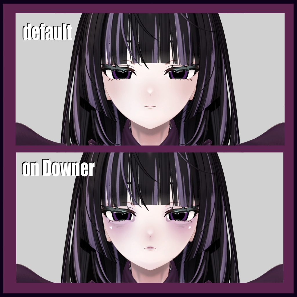 【メリュー,霊佳専用】Downer【メイクテクスチャー】