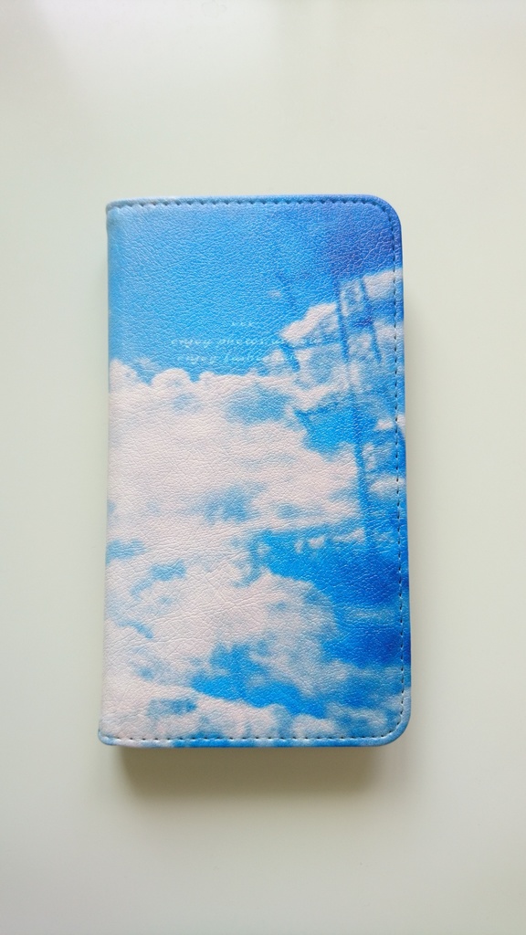 Book type Smartphone Case -Aozora Denpatou- *No-Belt type