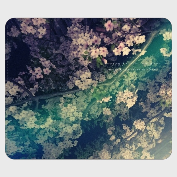 Book type Smartphone Case　-midnight flower.-　*No-Belt type