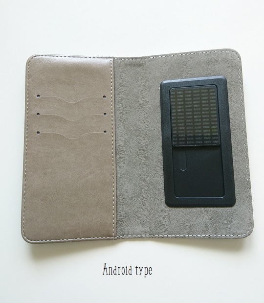 Book type Smartphone Case -midnight flower.- *No-Belt type