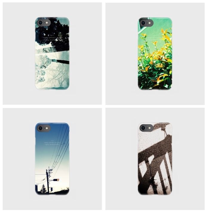 clear smartphone case -shadow forest.-