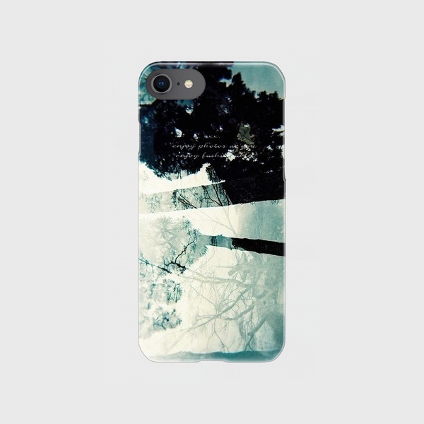 clear smartphone case  -shadow forest.-