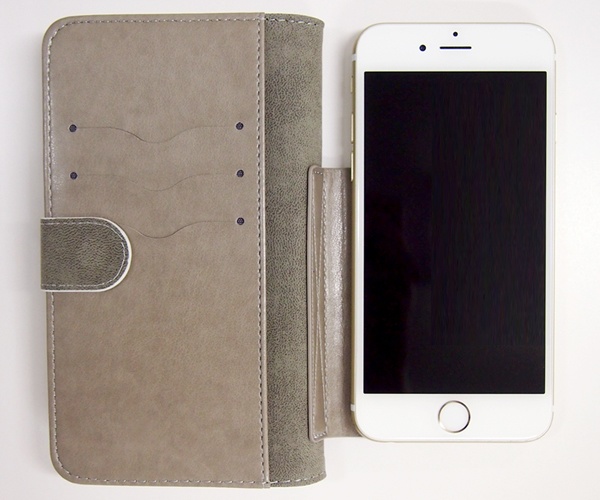 Book type Smartphone Case -midnight flower-