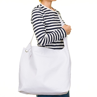Big ring shoulder bag -spray flower.-