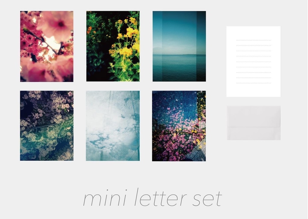 【Toyphoto mini letter set】
