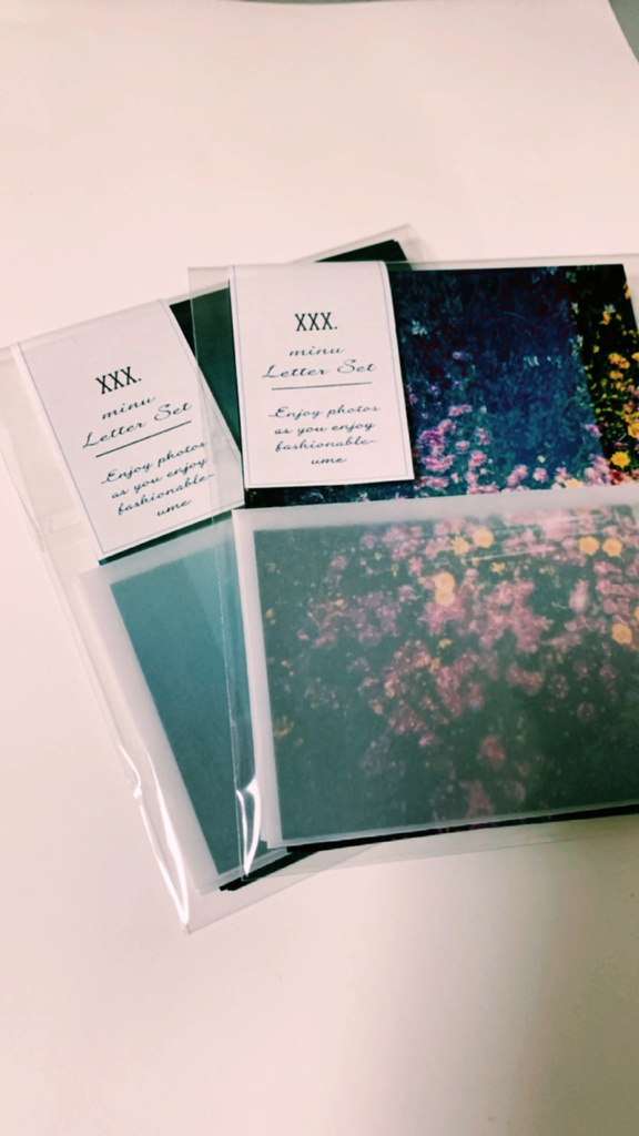 【Toyphoto mini letter set】