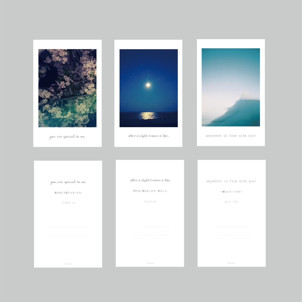 【新作】cheki style amulet card ver.3