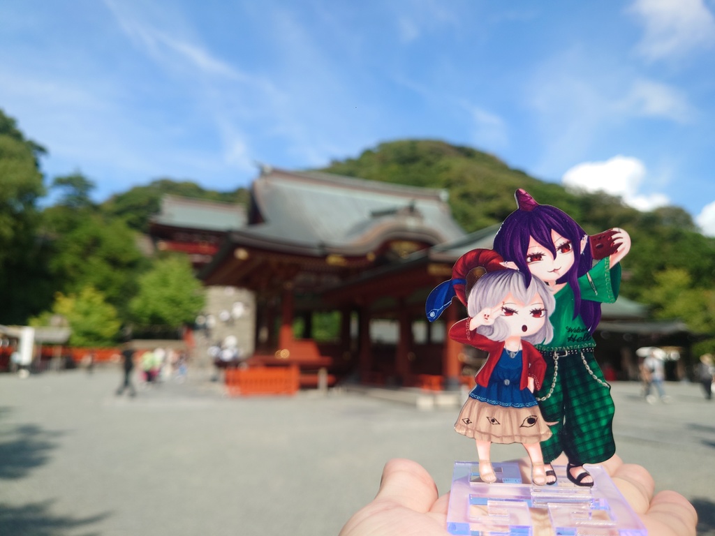 饕餮×ちやり 自撮りアクスタ