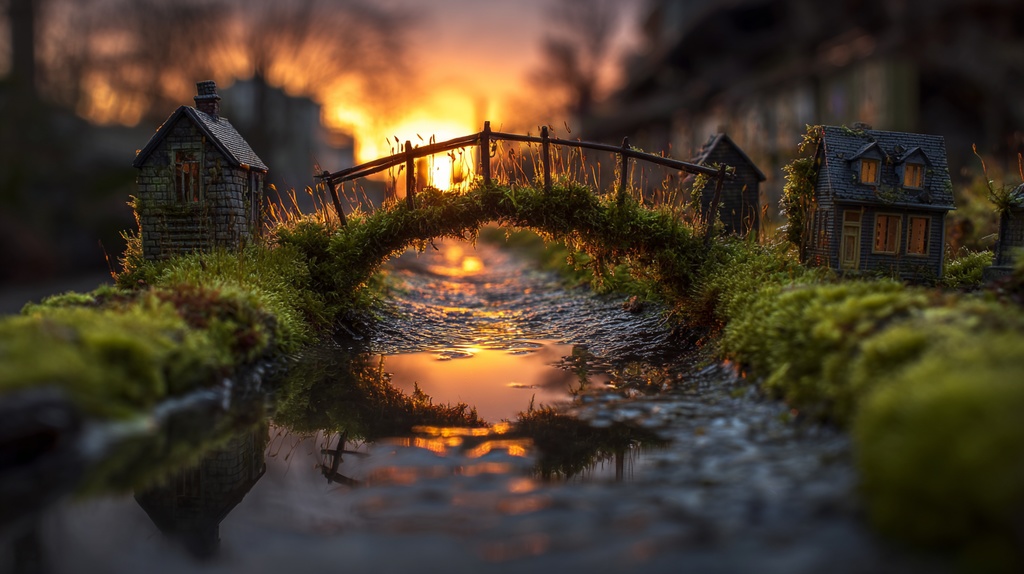 【高画質】癒やしの苔とミニチュア世界 - Digital Art Collection Vol.1  価格：