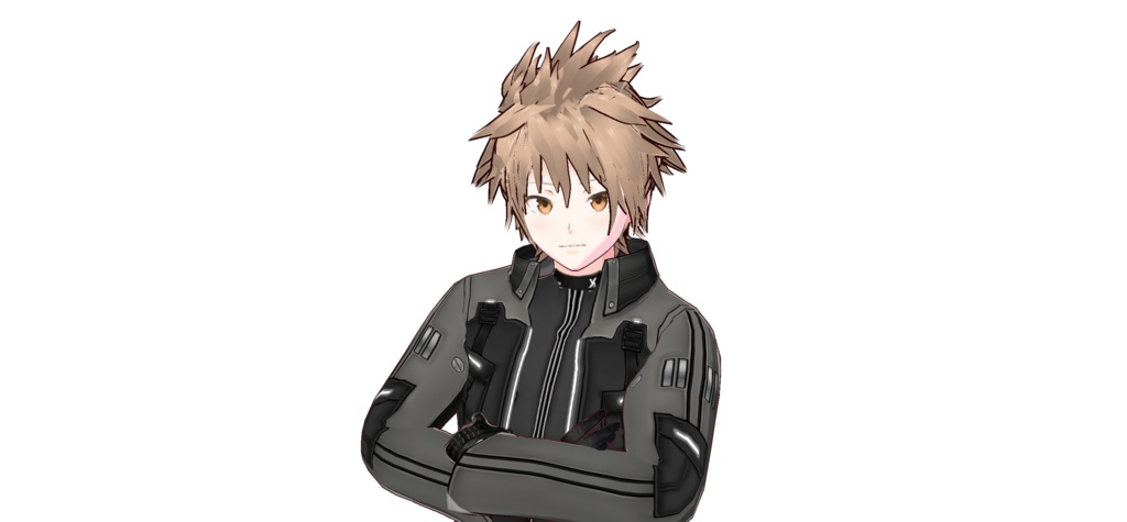 Vroid Hair colors with highlights and without and Eyes texture package