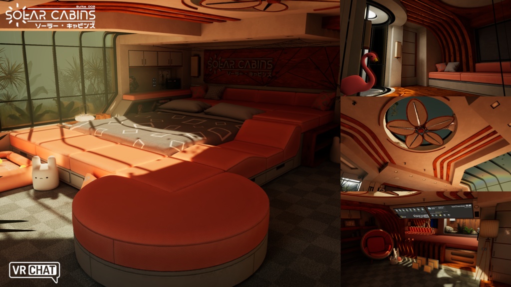 Solar Cabins S2 | VRChat World (2025)