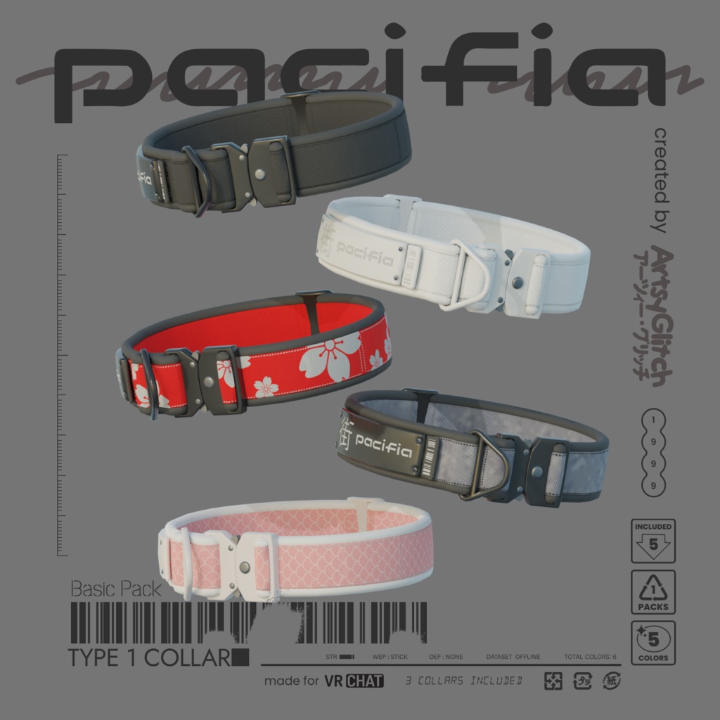 Type 1 Collar 【PACIFIA WARES】