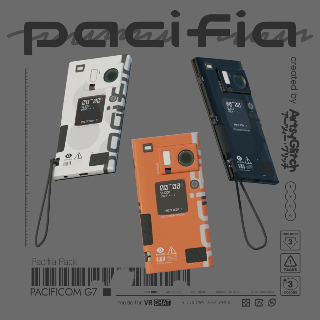 Pacificom G7 Smart Phone 【PACIFIA WARES】