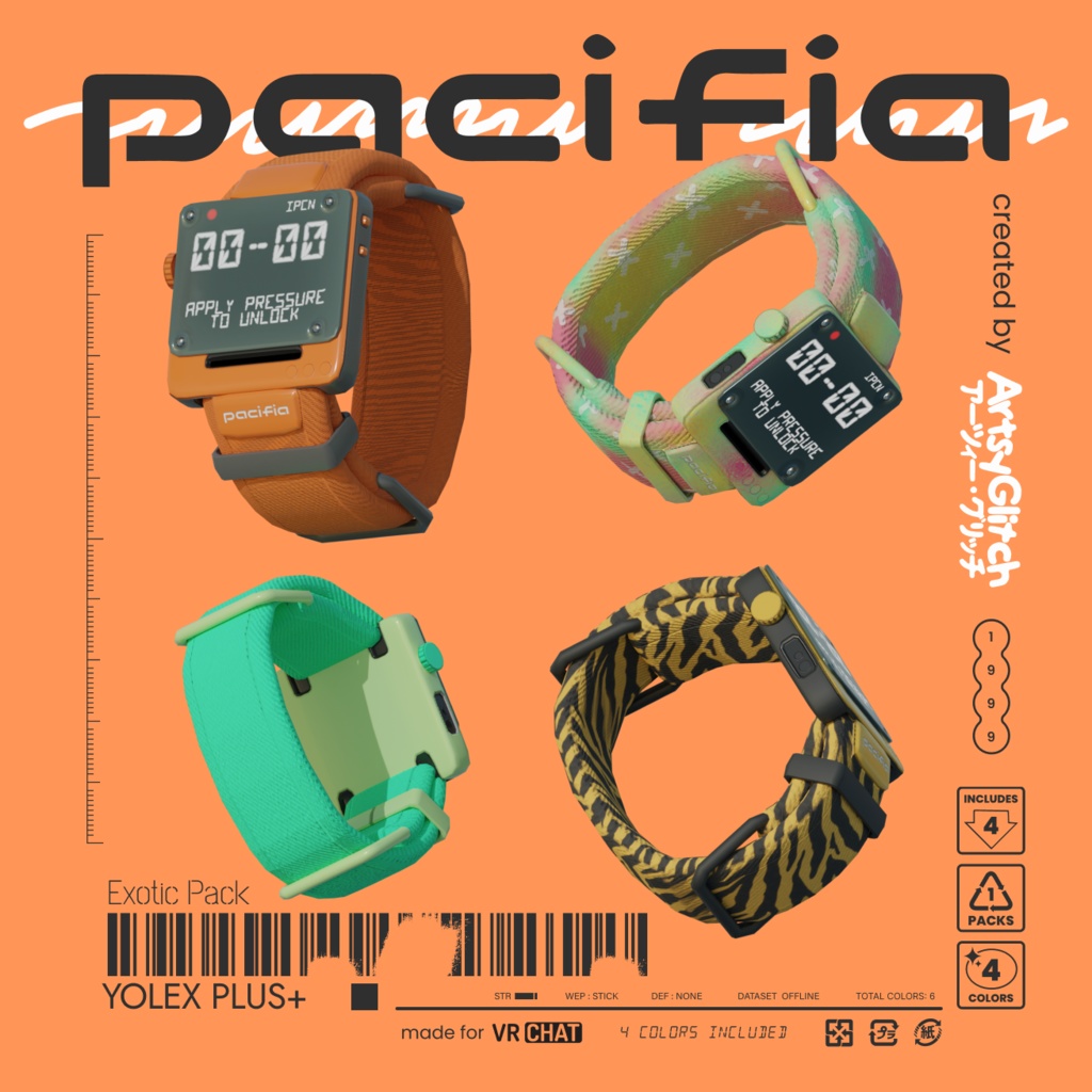 Yolex + Smart Watch 【PACIFIA WARES】