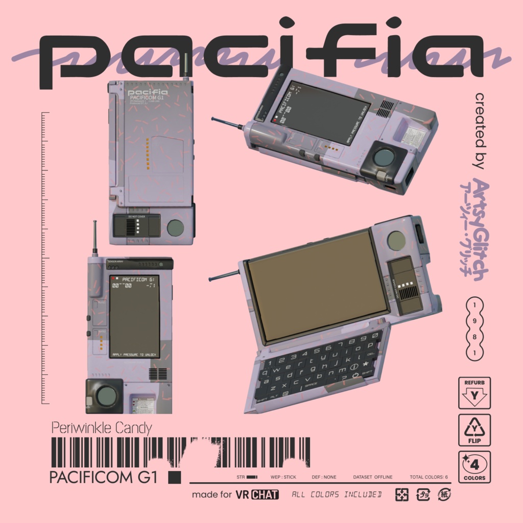 Pacificom G1 Retro Phone 【PACIFIA WARES】