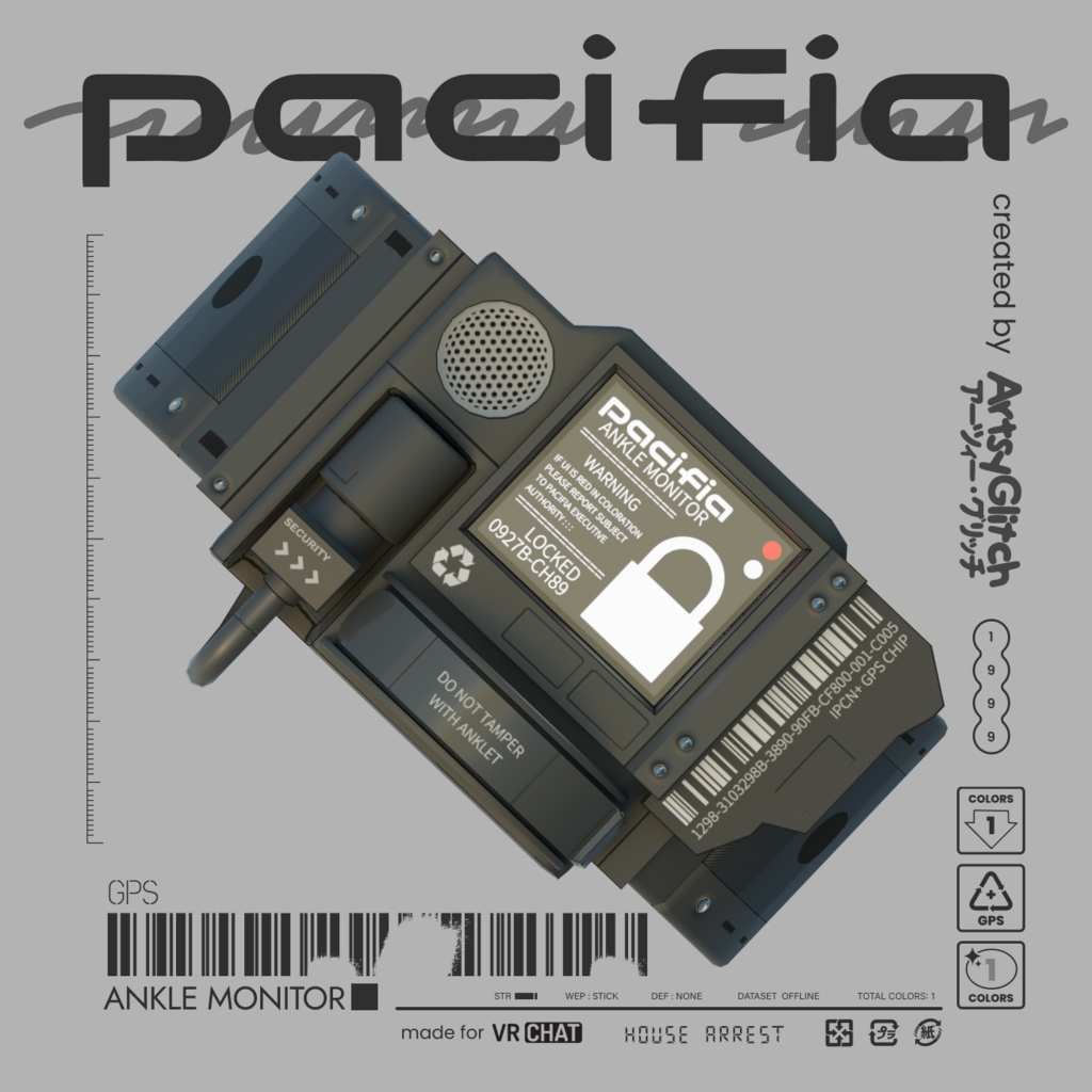 Ankle Monitor 【PACIFIA WARES】