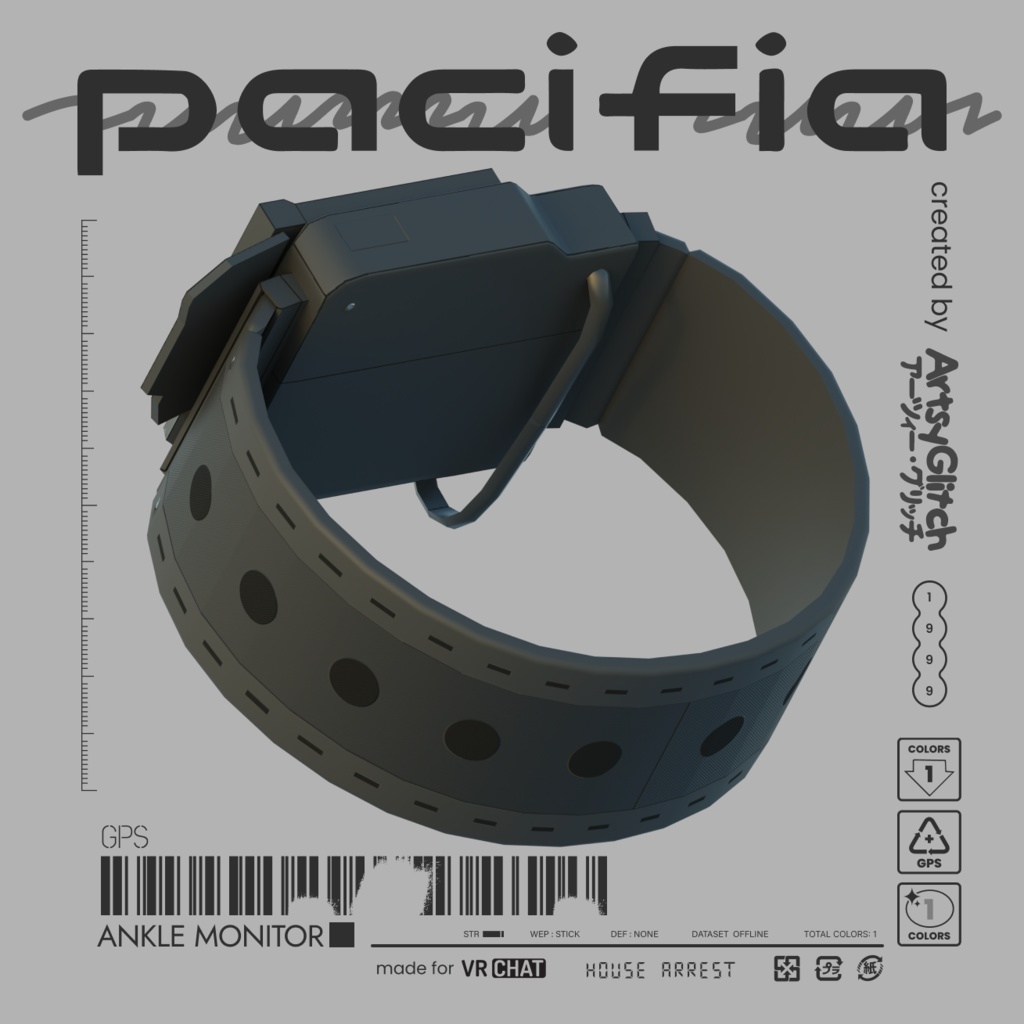 Ankle Monitor 【PACIFIA WARES】