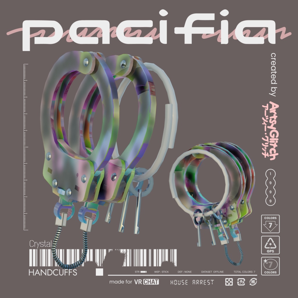 Handcuff Bracelets 【PACIFIA WARES】