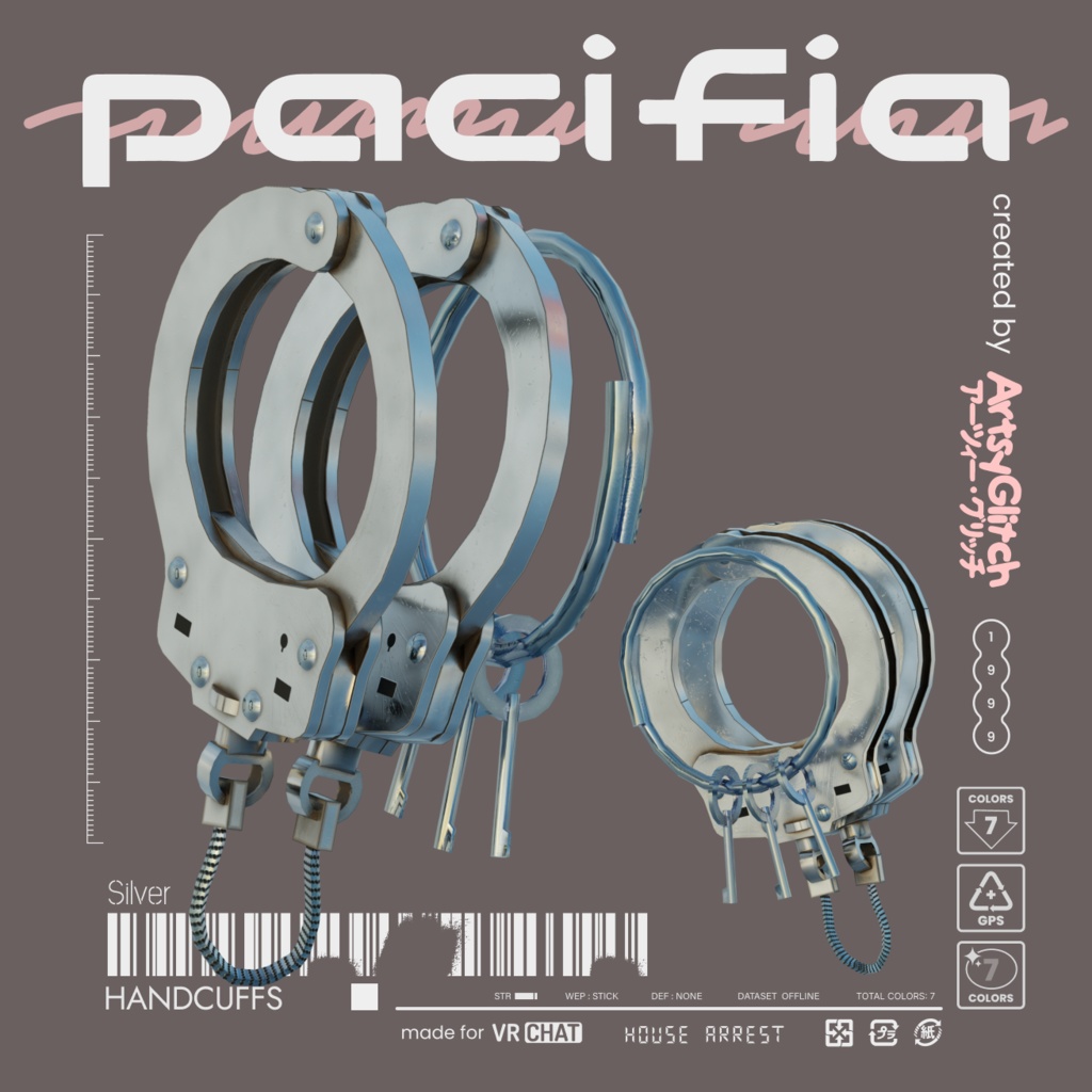 Handcuff Bracelets 【PACIFIA WARES】