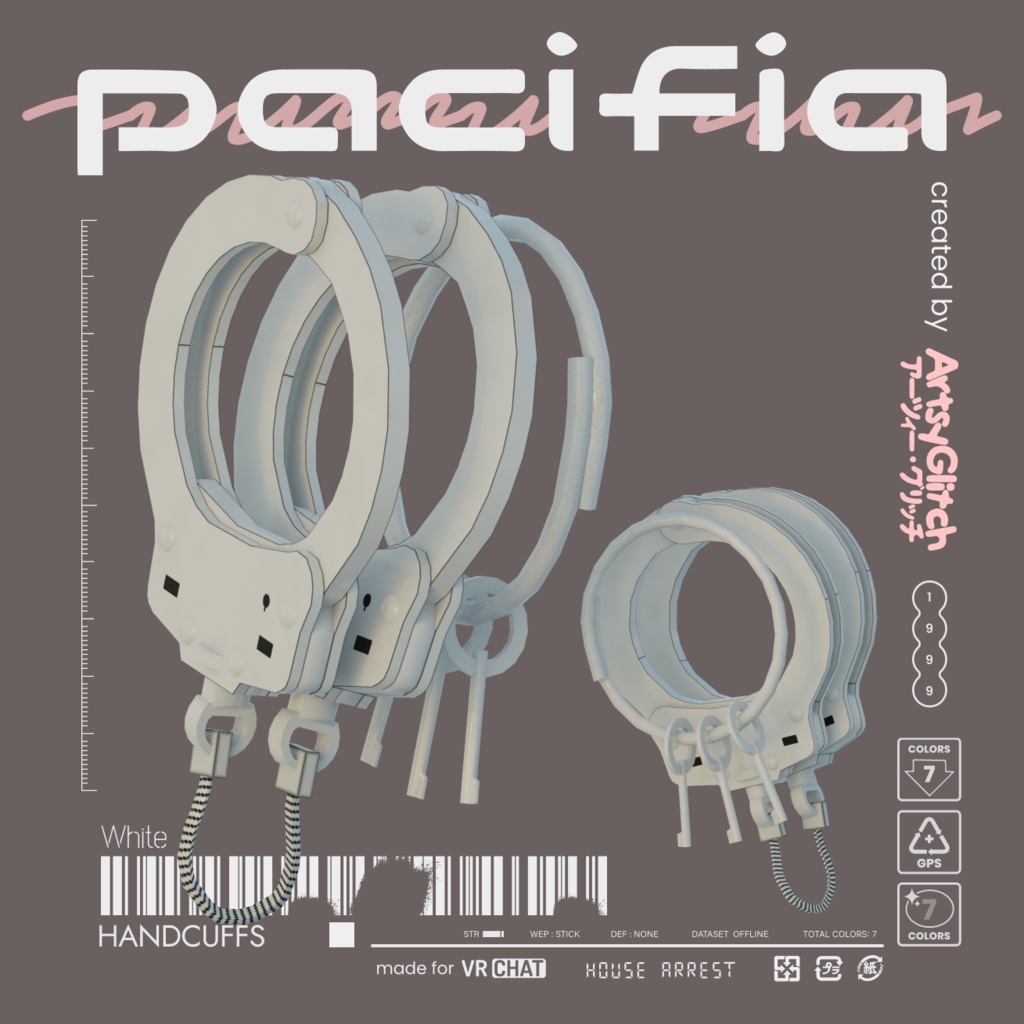 Handcuff Bracelets 【PACIFIA WARES】