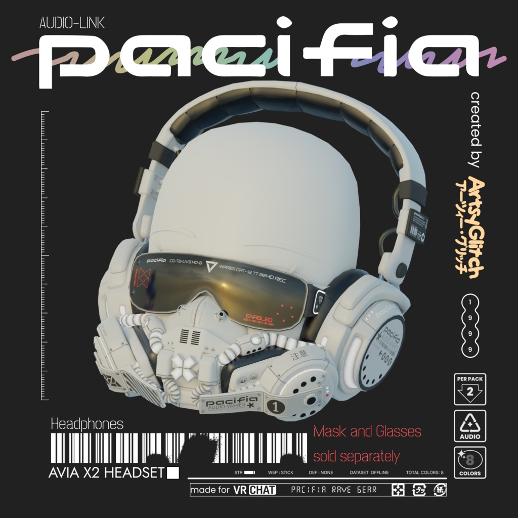AVIA X2 Headphones 【PACIFIA WARES】
