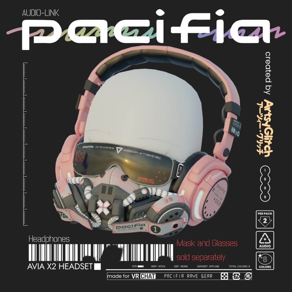 AVIA X2 Headphones 【PACIFIA WARES】