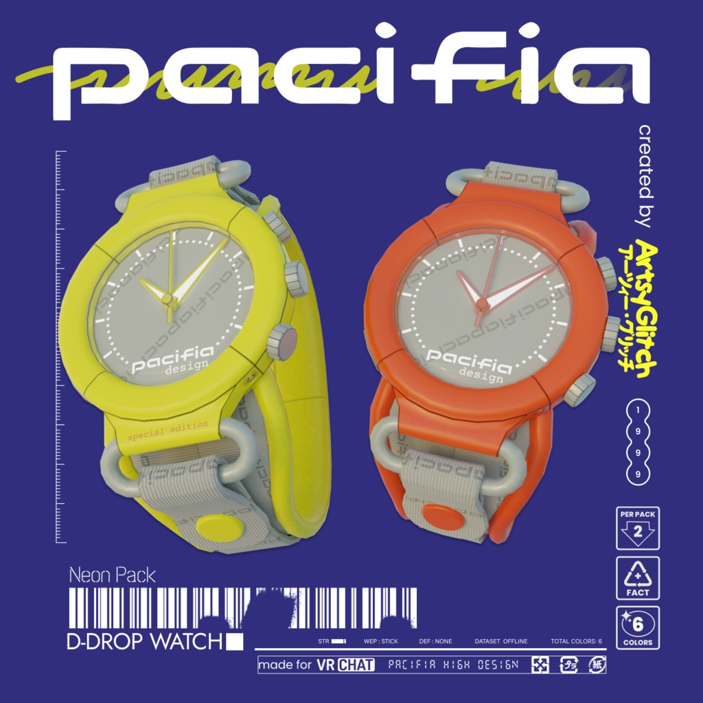 D-Drop Fashion Watches 【PACIFIA WARES】