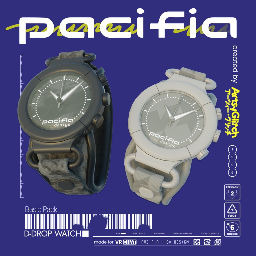 D-Drop Fashion Watches 【PACIFIA WARES】