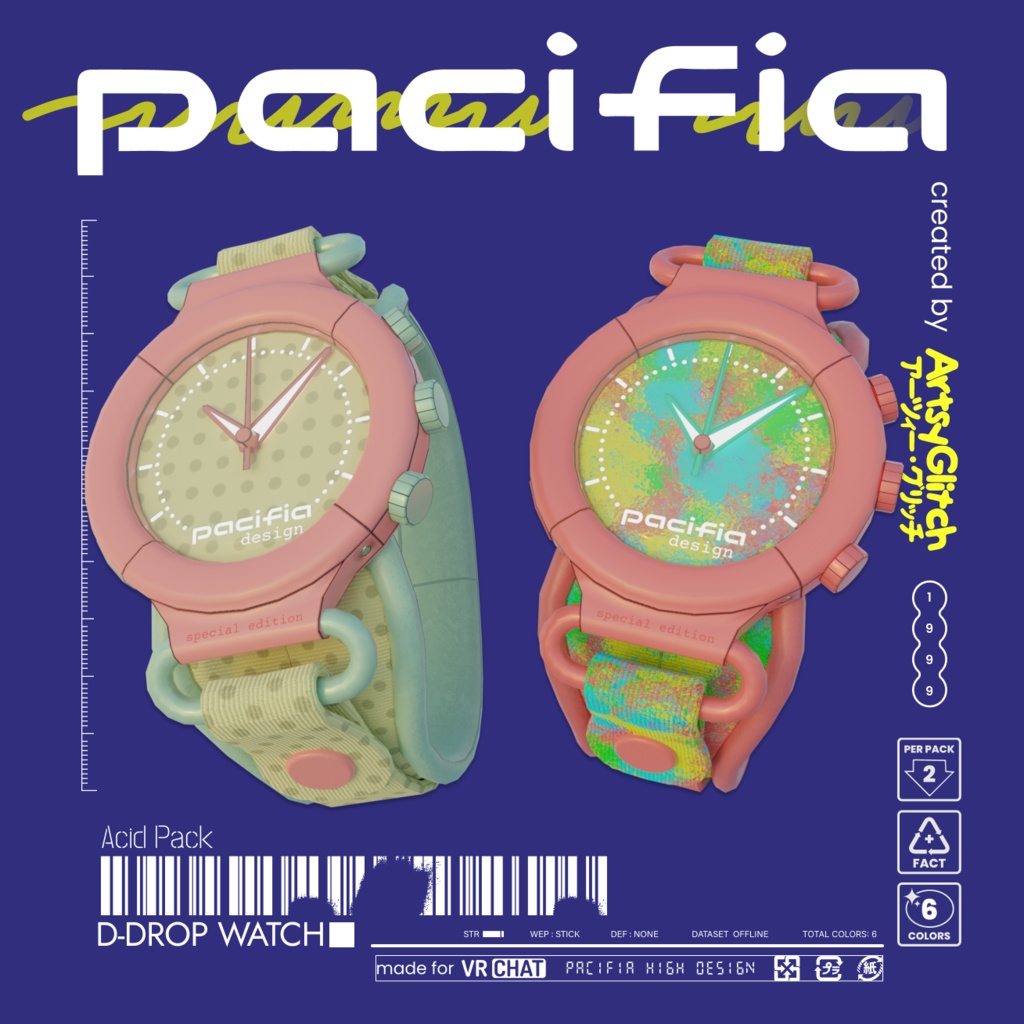 D-Drop Fashion Watches 【PACIFIA WARES】